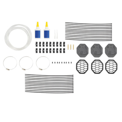 Solid Spare Snorkel Riser Kit For Polaris 2016-2021 RZR Turbo 4/S/S 4/XP/XP 4 Painted Black