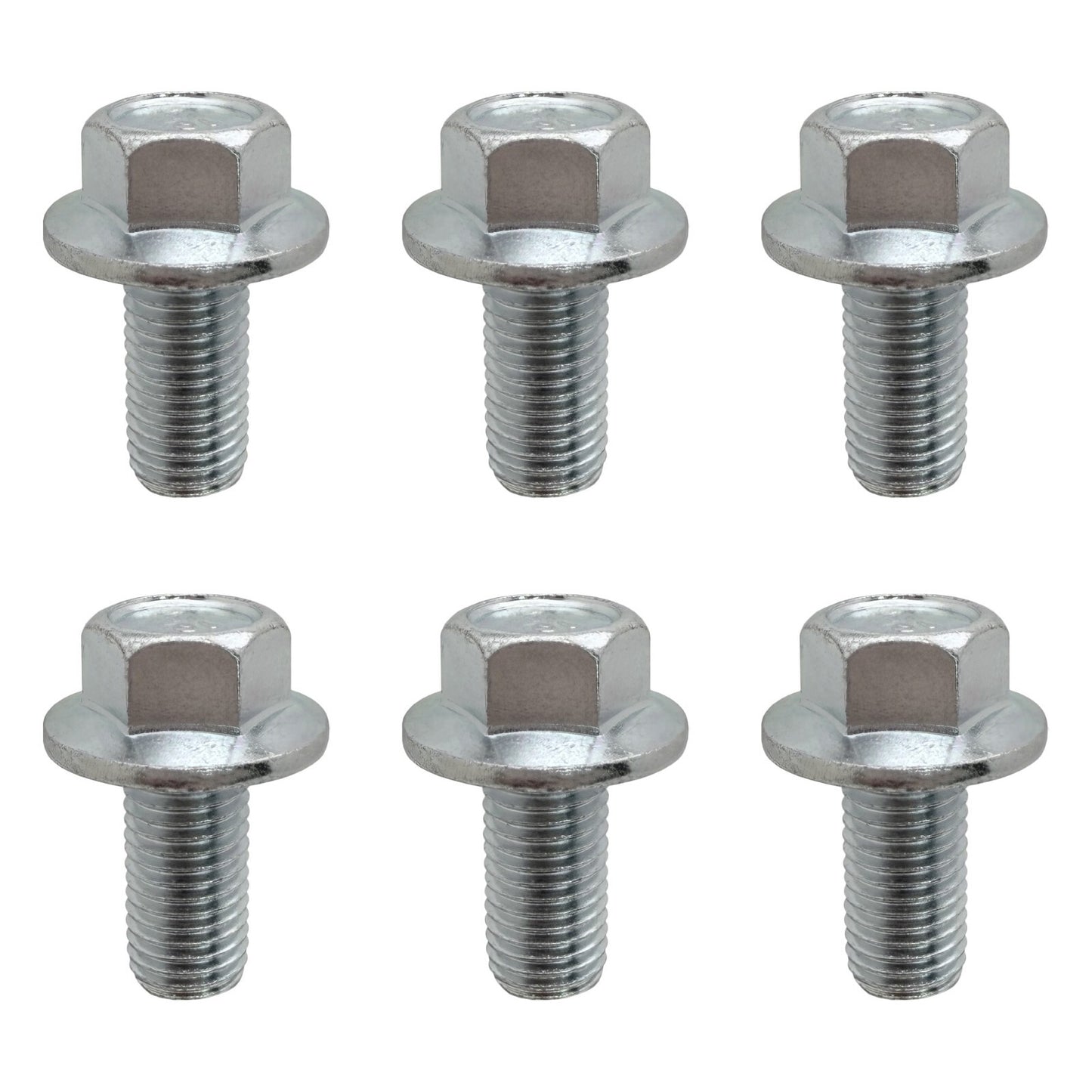Mower Blade Hex Bolts for Honda 21" Lawn Mowers - 90105-960-710 (6 Pack)