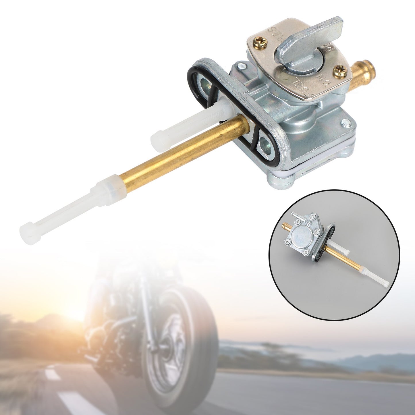 Gas Tank Fuel Cock Valve Petcock Fits for Suzuki DR-Z400S 00-19 DR-Z400SM 05~21