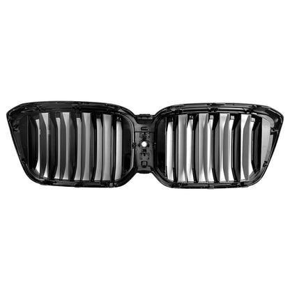 Gloss Black Front Kidney Grill Grille Fit For BMW X3 X4 G01 G02 2022-2025 2024