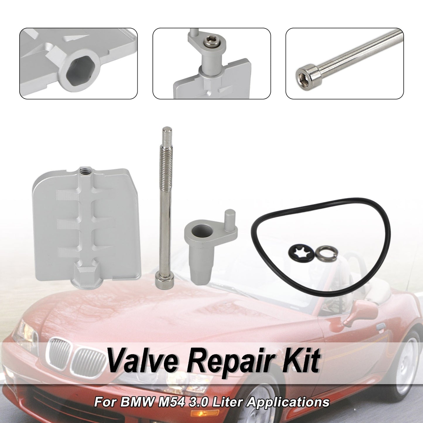 Aluminium Valve Rebuild Repair Kit Fit BMW DISA Fix Overhaul M54 3.0 ltr