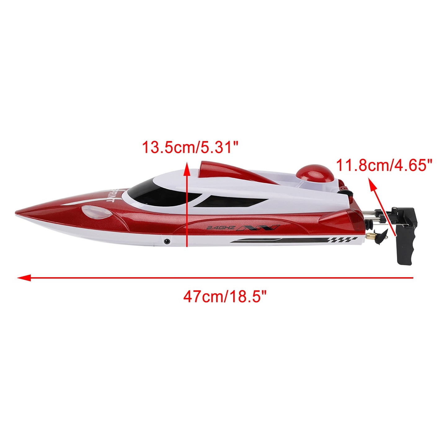 Wltoys WL918 RC Jet Boat RC Racing Boat 2.4GHz Remote Control Boat Toy Gift