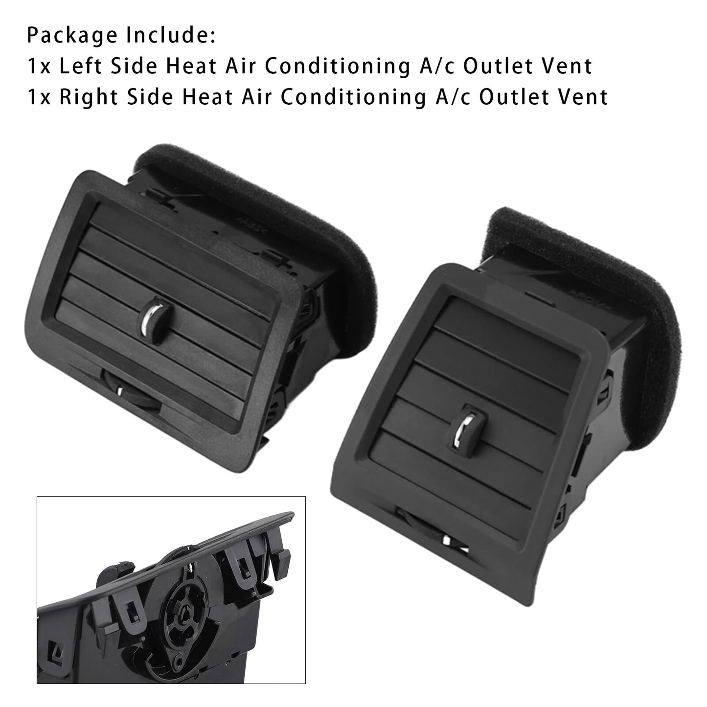 LH+RH Dashboard Air A/C Vent For Dodge Challenger 1QL41XDVAA 1QL40XDVAA