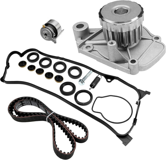 Solid Spare TBK312 1.7L Engine Timing Belt Kit w/ Water Pump 2001-2005 Honda Civic DX TCK312