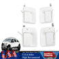 4PCS Exterior Door Handle For Ford Super Duty F250 F350 1999-2016