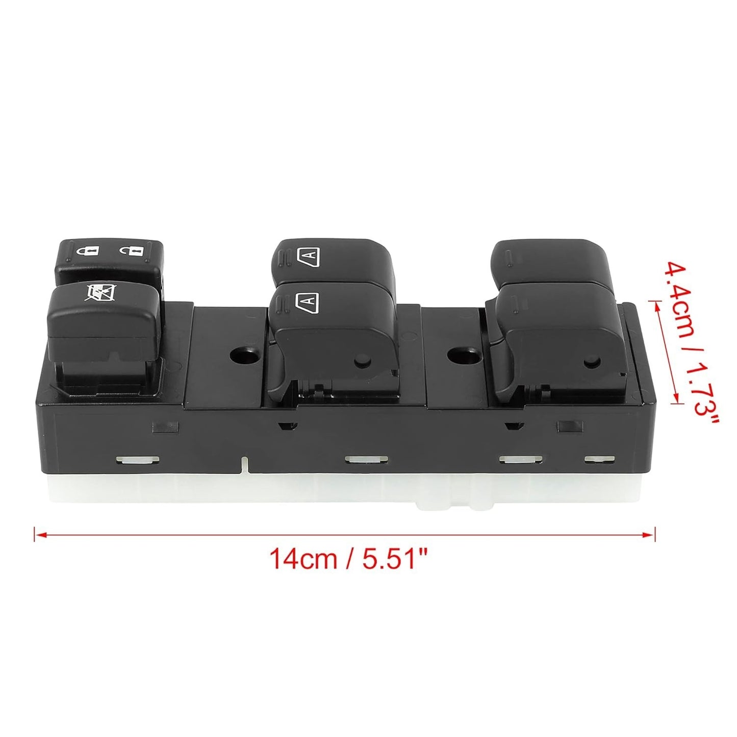 New Power Window Control Switch for 2009-2014 Nissan Murano Driver Side