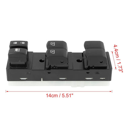 New Power Window Control Switch for 2009-2014 Nissan Murano Driver Side