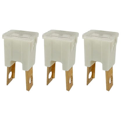 120A Straight Male Fuse Cartridge FLM PAL Auto Link for Car Truck RV SUV - 3 pk
