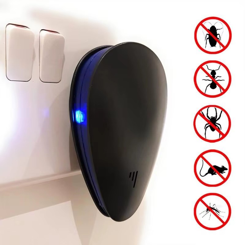 6 pcs Ultrasonic Pest Repeller Control Electronic Repellent Mice Bug Rat Reject