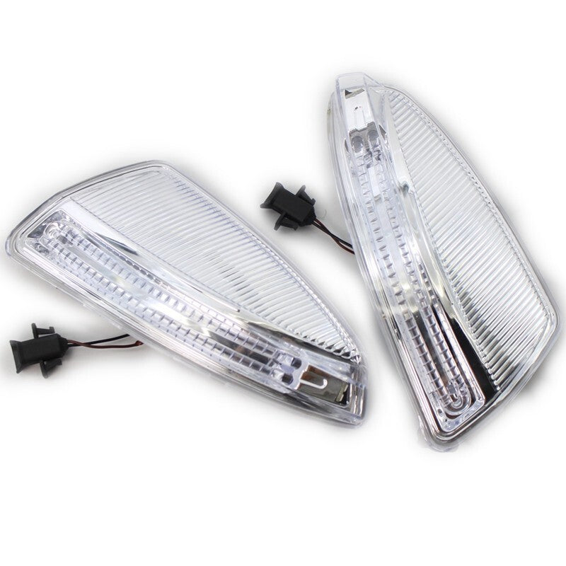Pair Door Mirror Turn Signal Light Fits Mercedes Benz C250 C300 C350 C63 2008-14