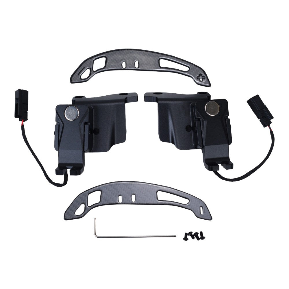 FOR 2015-2025 Ford F150 Raptor Carbon Fiber Magnetic Paddle Shifters