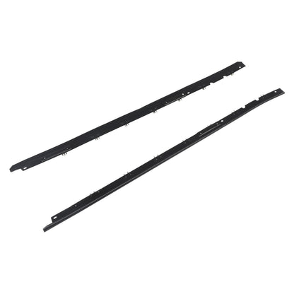 Driver + Passenger Sides Door Panel Outer Window Seals For Corvette 1984-1996 95