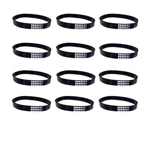 Solid Spare (12) Belts for Eureka Style U Whirlwind Victory 61120A 61120B 61120C 61120D