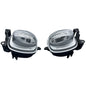 For 2007-2009 Lexus ES350 Left&Right Front Bumper Chrome Fog Lights Lamps US