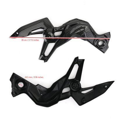 Motorcycle ABS Plastic Frame Guard Cover Trim for Kawasaki Z900 2020-2021 CBN