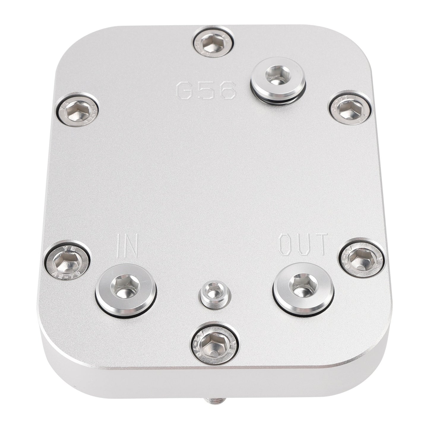 3 Ports PTO Cooler Cover 1/8 NPT For Ram 1/8 NPT 1500 2500 3500 4000 4500 G56