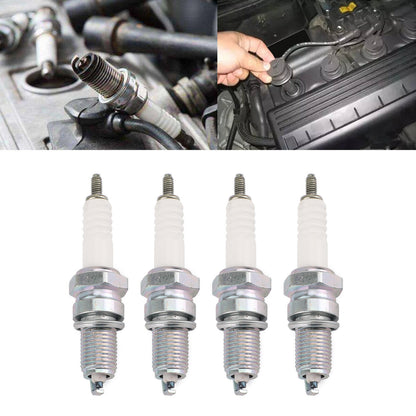 4x Spark Plug DPR8EA-9 fit for Honda VF1100 MAGNA SABRE VF VT750C GL1200 GL1100