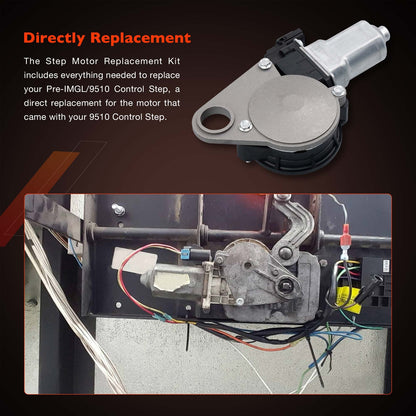 379608 Replacement Kit for Lippert Kwikee Electric RV Stair Step Pre IMGL Motor