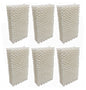 Solid Spare EFP Humidifier Filter Wicks for Emerson HDC411 - 6 Pack