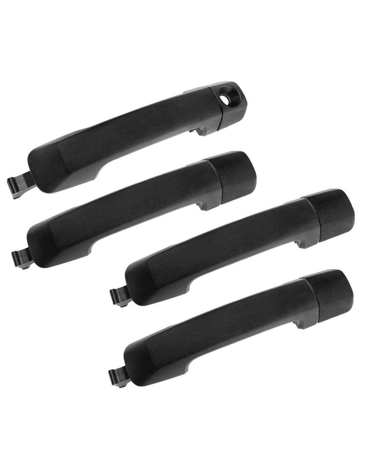 4X Exterior Door Handle Front /Rear Left & Right For 07-21 Toyota Sequoia Tundra