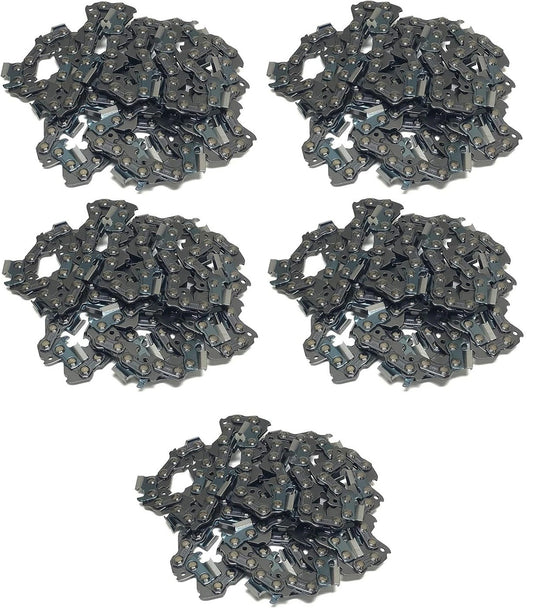 Solid Spare (5) Oregon 20LPX072G Chainsaw Chain 18" .325" Pitch .050" Gauge 72 DL