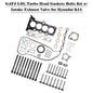 G4FJ 1.6L Turbo Head Gaskets Bolts Kit w/ Intake Exhaust Valve for Hyundai KIA