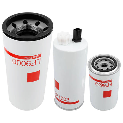 LF9009 FS1003 FF5636 Oil Fuel Filter Water Separator For Cummins ISC 8.3L 9.0L