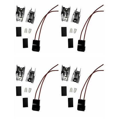 Solid Spare (4) Ceramic Terminal Block Kit for Kenmore Sears Electric Range Stove 12001676