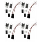 Solid Spare (4) Ceramic Terminal Block Kit for Kenmore Sears Electric Range Stove 12001676