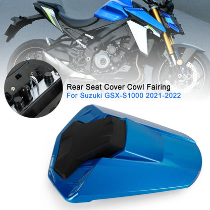 Rear Seat Cover Cowl Fairing For Suzuki GSXS 1000 GSX-S1000 2021-24 Blue