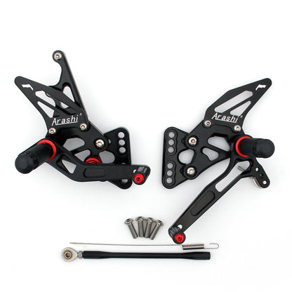 Rearset Rear set For Suzuki GSXR1000 GSXR 1000 2005-2006 Black