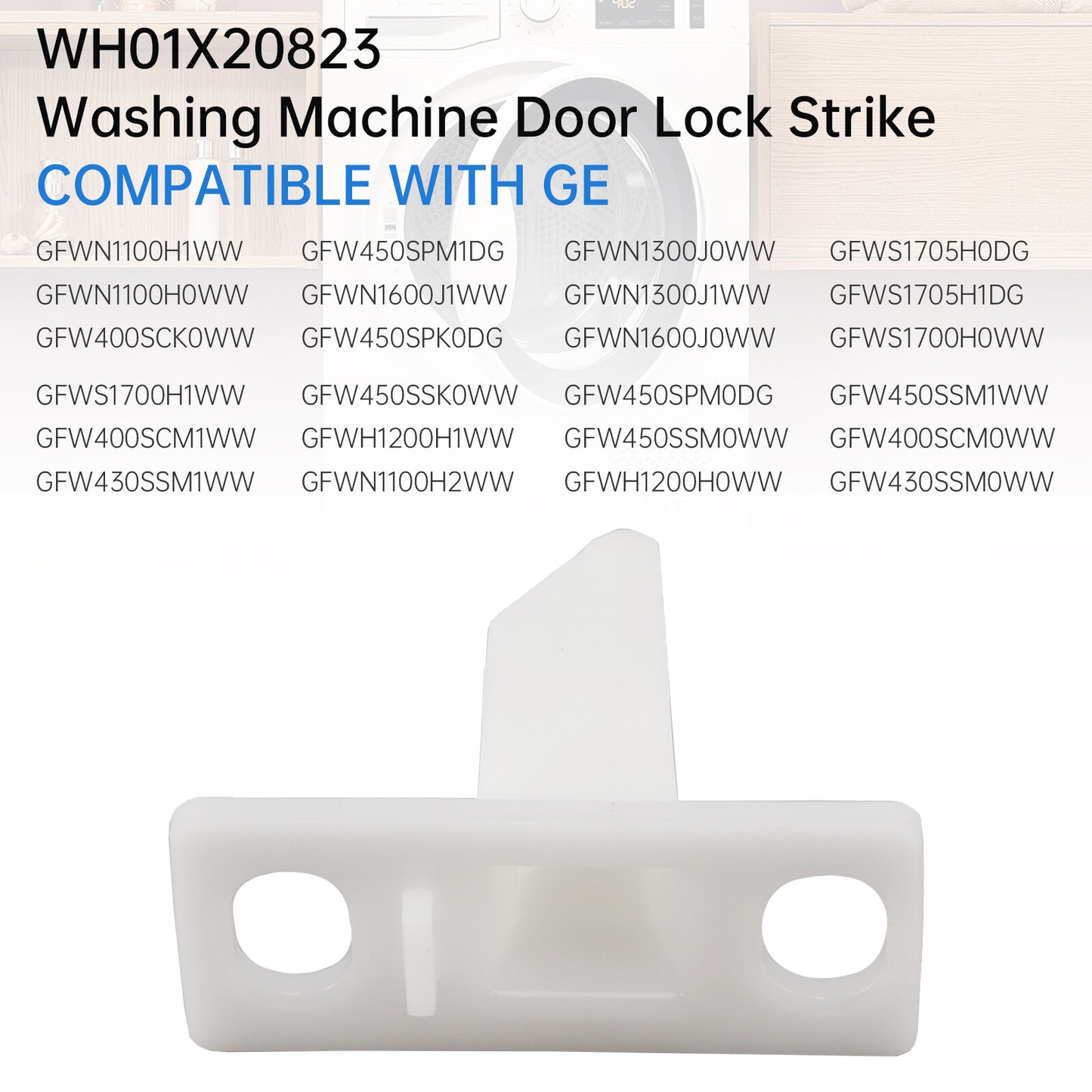 Washer Door Lock Strike WH01X20823 For GE Hotpoint Replace AP6004903 PS11736830