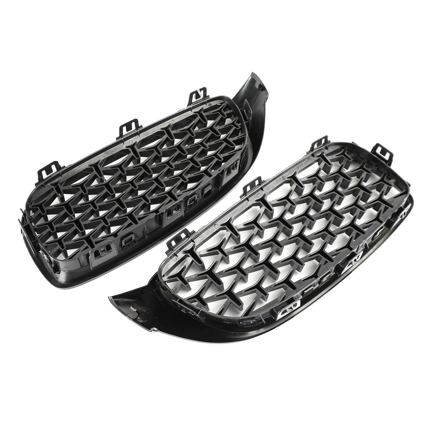 Gloss Black Diamond Front Upper Grille For BMW 4 Series F32 F33 F36 F82 14-2018