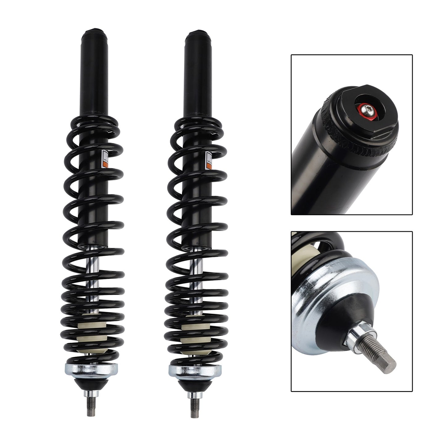 2 Pcs Front Shocks 7043532 For Polaris Ranger 400 500 Midsize Crew Fullsize 800