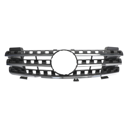 Front Bumper Grille Grill Fit Mercedes ML-Class W164 2005-2008 Chrome/Black