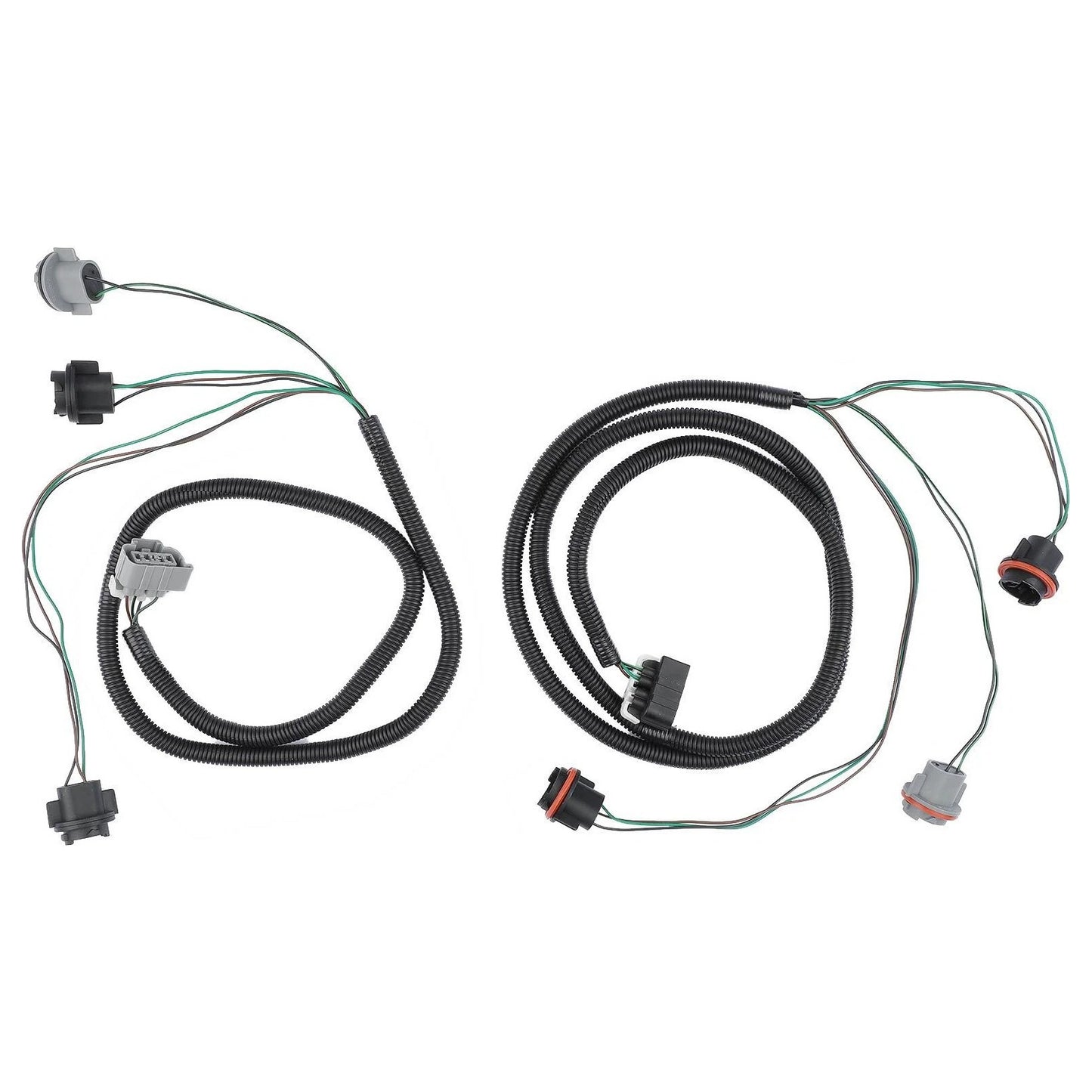 Left+ Right Tail Light Lamp Wiring Harness For Chevy GMC Pickup Truck 2007-2014