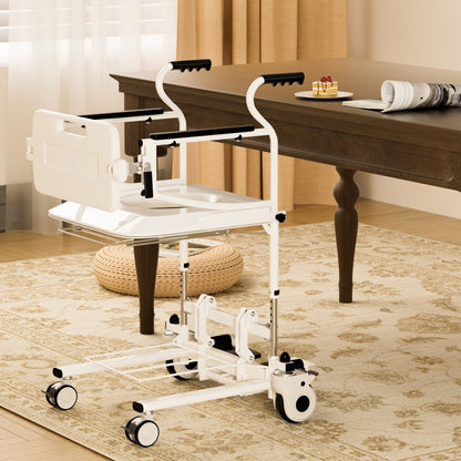 Patient Chair Transferred Lift Wheelchair Removable Split Type Wheelchair_250 lb