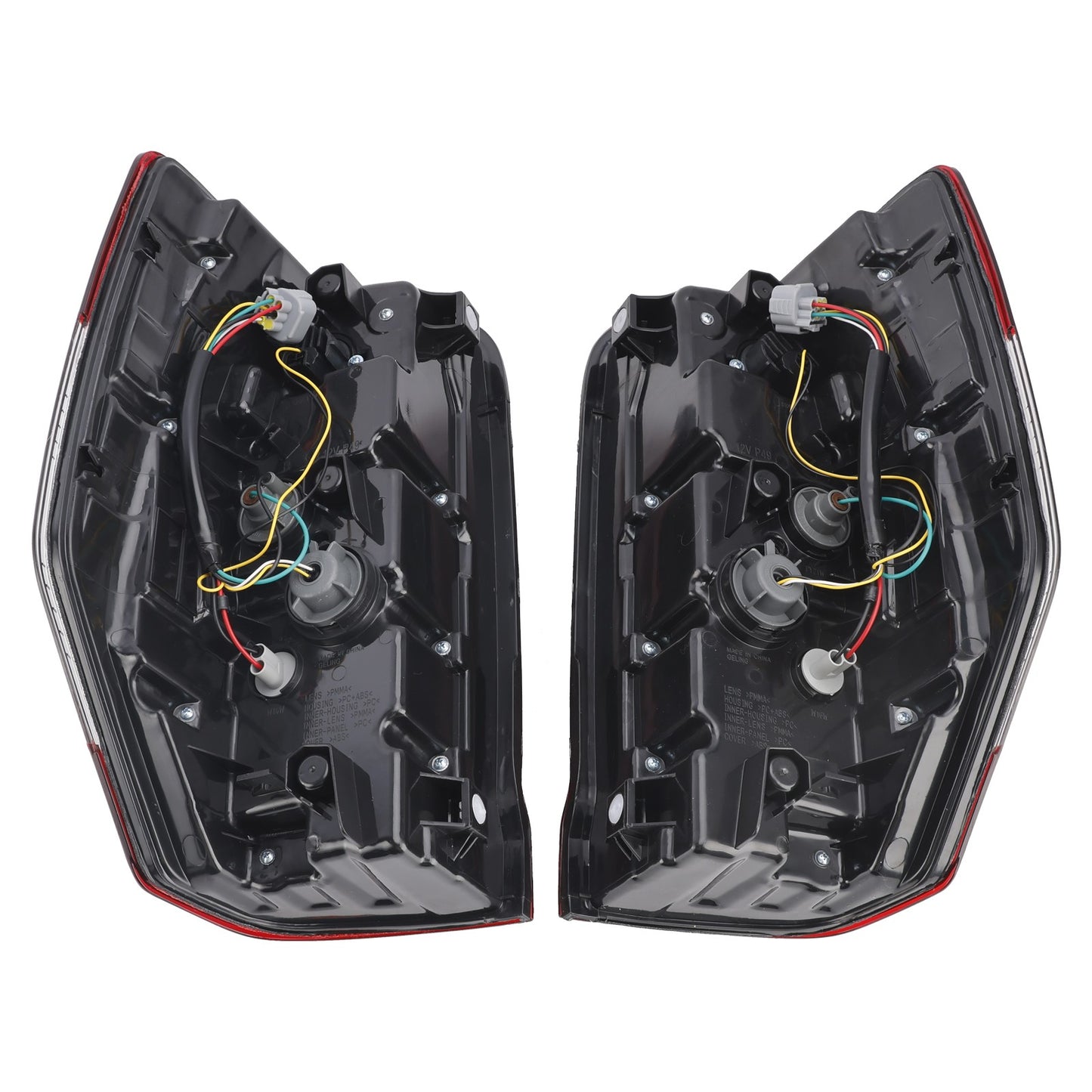 Pair LED Rear Stop Brake Tail Light Lamp For Mitsubishi Triton L200 2019-2023