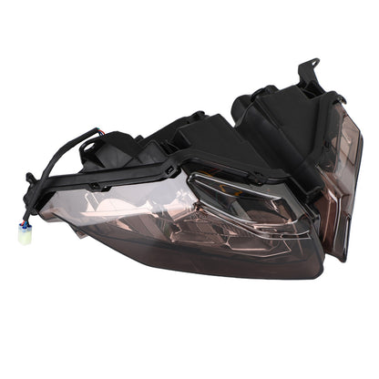Headlight Guard Protector Cover Haddlamp Kit Smoke For Kawasaki Ninja 400 18-23,