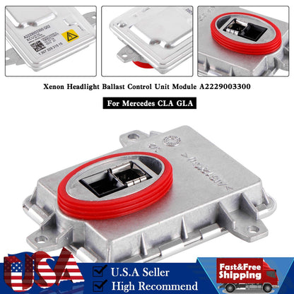 Xenon Headlight Ballast Control Unit Module A2229003300 For Mercedes CLA GLA