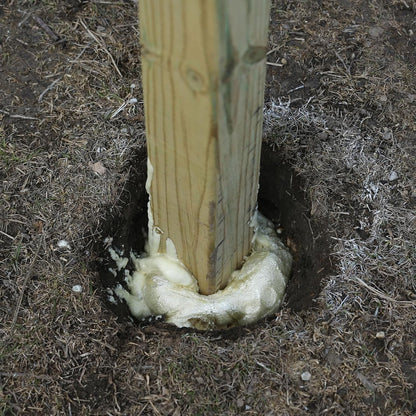 Fast 2K Post Anchor Mix Expanding Foam Concrete Alternative for Post Install -10