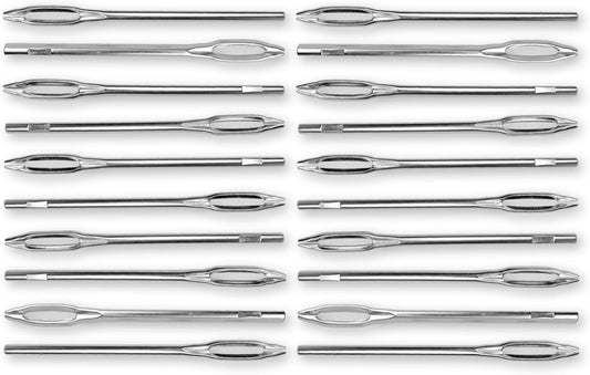 20 Pieces Replacement Split Eye Insertion Needle for Tire Plug Reamer Tool