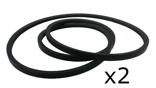 Solid Spare Belt for Craftsman, Poulan, Husqvarna 174368 (5/8"x90") 532174368 - 2 Pack