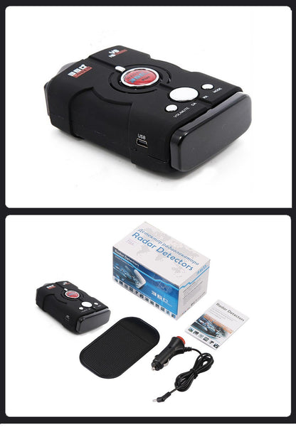 V8 Car Mobile Radar Speed Detector Mobile Speed Detection English Russian Switch