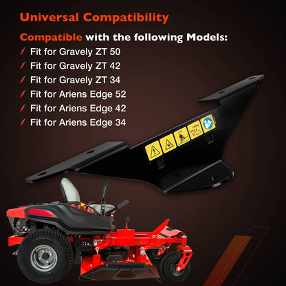71502800 LawnMower Trailer Hitch For Gravely ZT 50 Ariens Edge Zero Turn Mower
