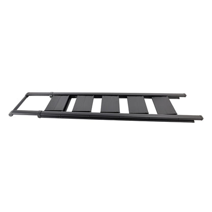 5 Step Ladder, Foldable Step Stool, Aluminum Step Ladder with Anti-Slip Pedal