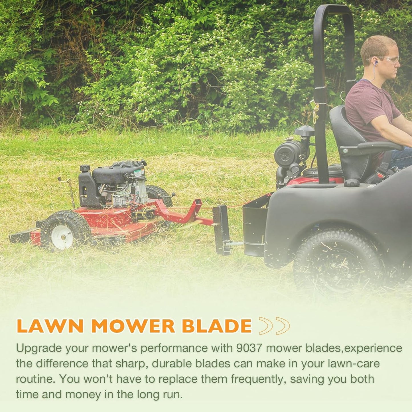 2Pcs 20.5"X2.25" Lawnmower Blade For Swisher 60" Finish Cut Mower Oregon 91-050