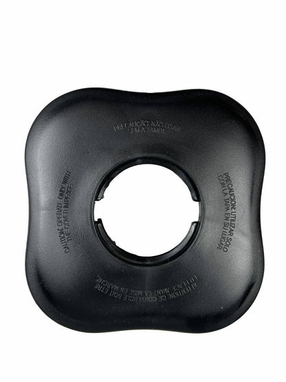 Solid Spare Oster 83820-000-090 Black Blender Jar Lid Clover Leaf Shape