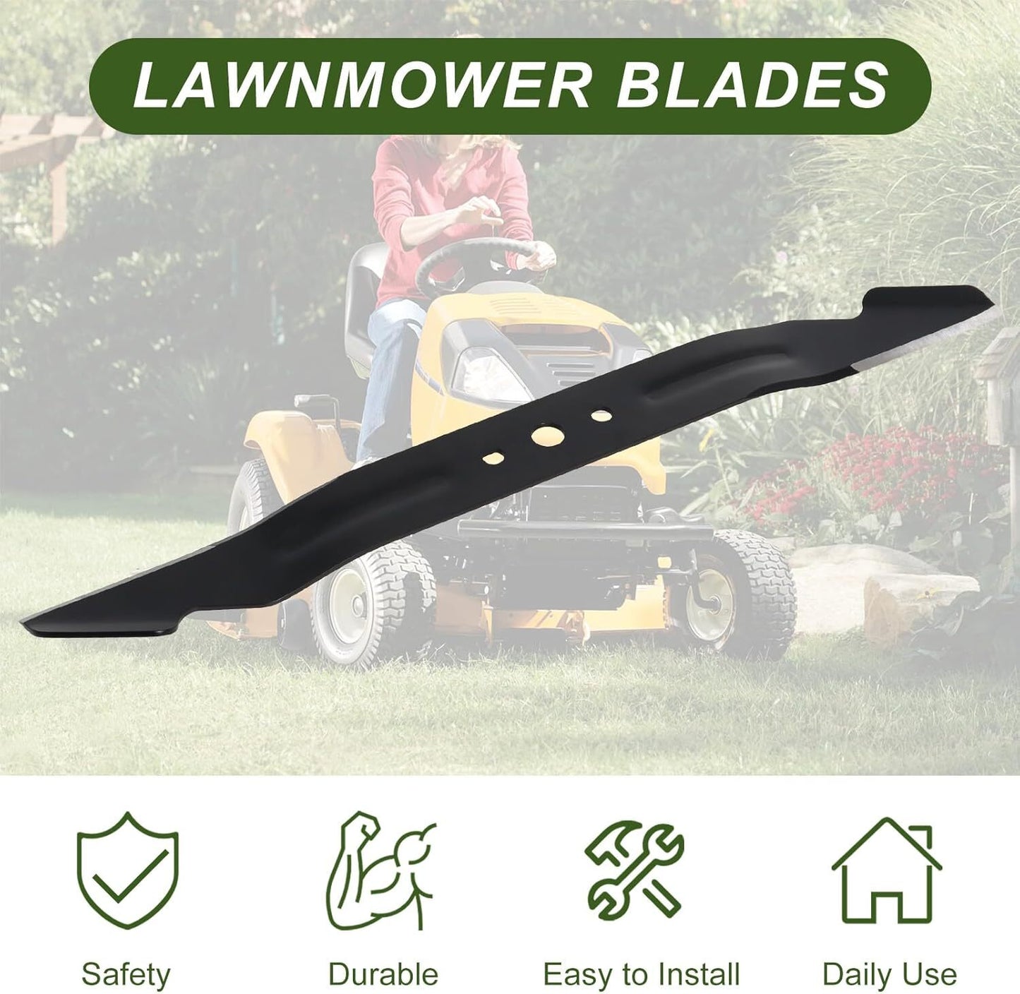 AB2100 21" Deck Blade Fits EGO Single Mulching Lawn Mower LM2100 LM2102SP AB2101