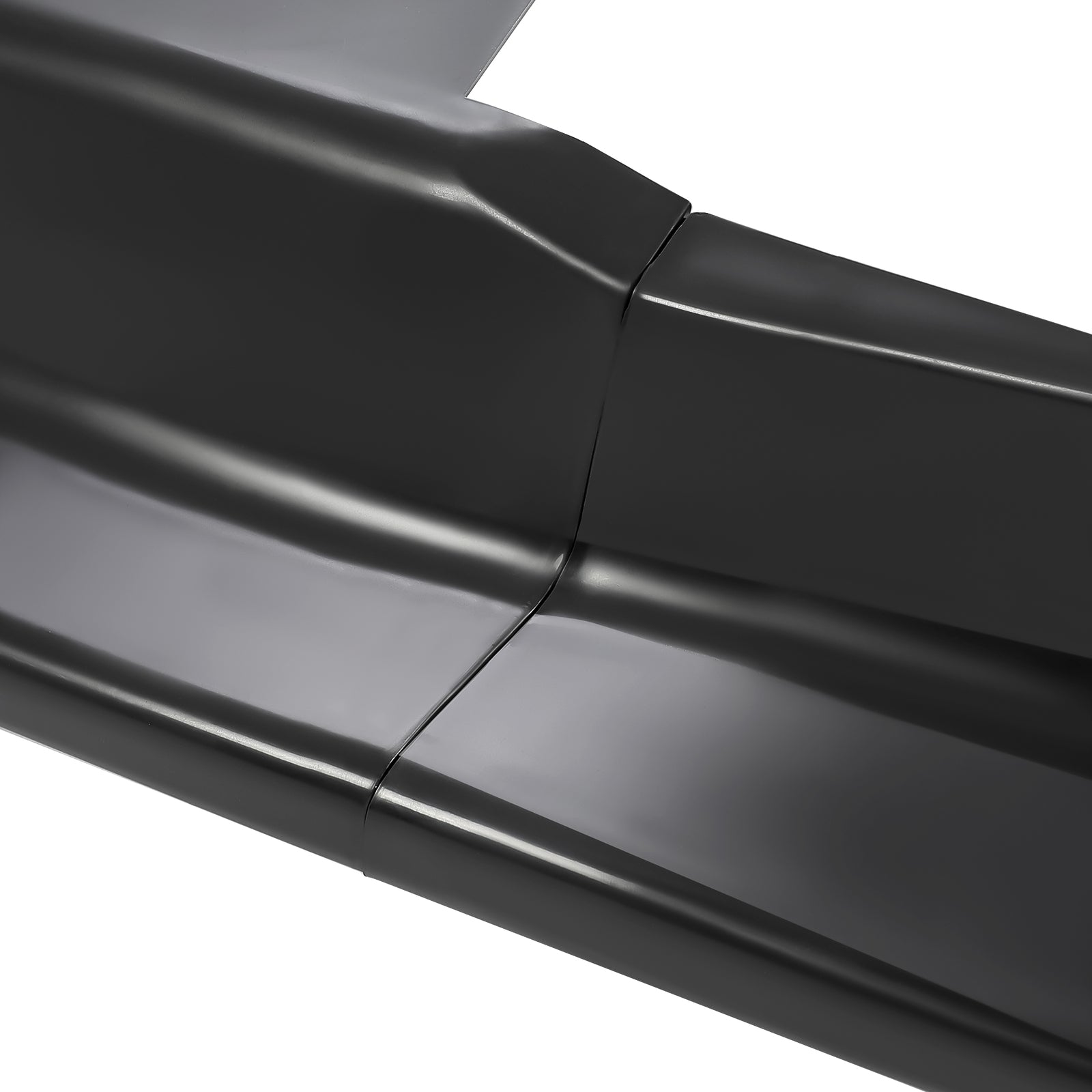 Solid Spare For 2006-2009 350z Z33 Unpainted NS Style Pu Black Front Bumper Lip Spoiler Chin